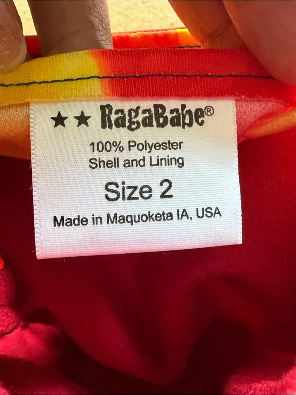 Ragababe cloth diapers size 2 lot of 3